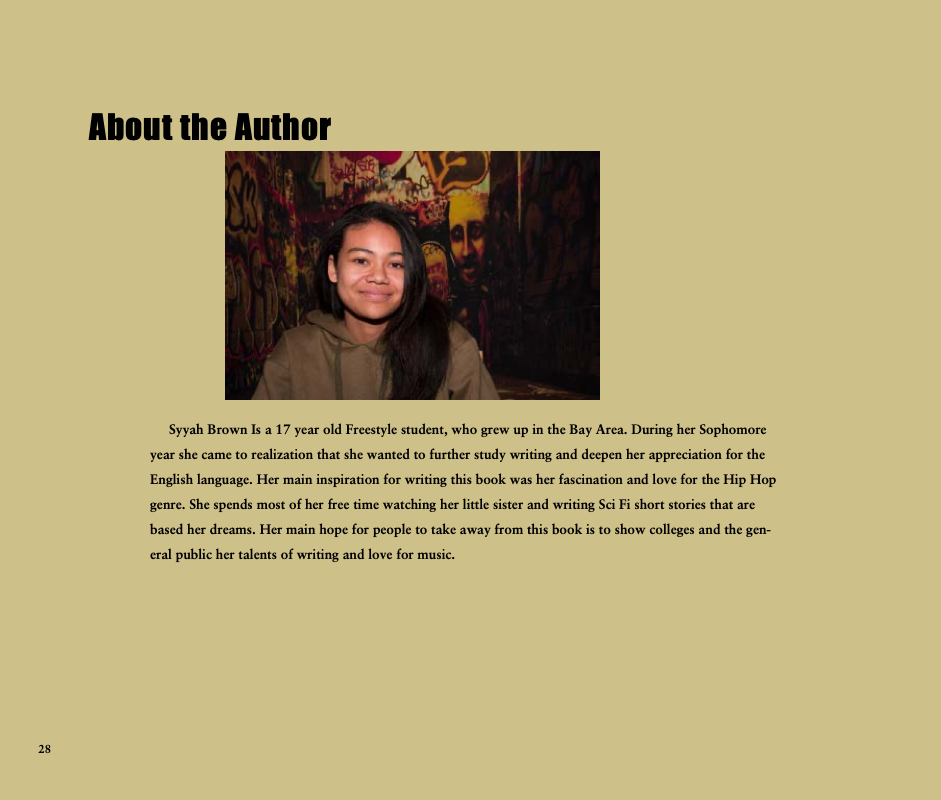 Book by Syyah Brown